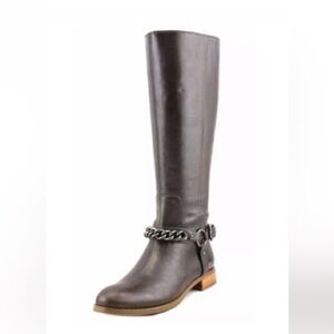 Coach Mabel Riding Boots equestrian leather 9 m buttery soft knee high flats